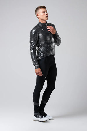 CHAQUETA LIGERA IMPERMEABLE GOBIK PLUVIA 2.0 UNISEX TRUE BLACK