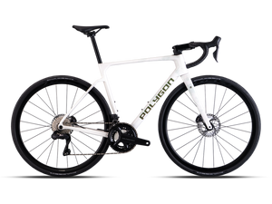 BICICLETA POLYGON STRATTOS 8 Di2 WHITE GLOSS - ULTEGRA Di2 12V