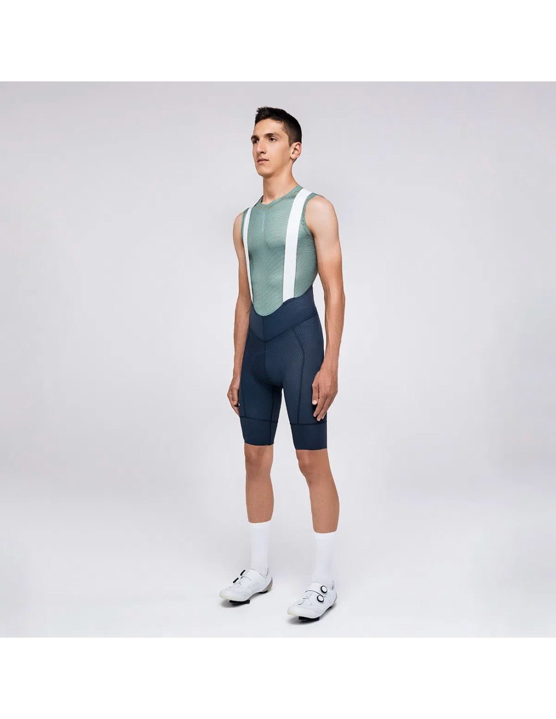 BIBSHORT SUAREZ HARD ANTHRACITE