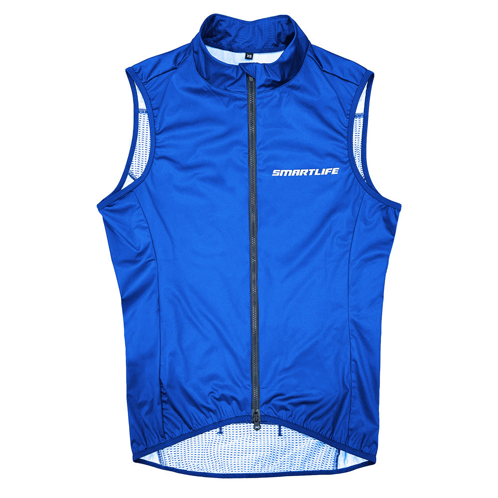 CORTAVIENTO CICLISMO SMARTLIFE ROYAL BLUE WOMAN