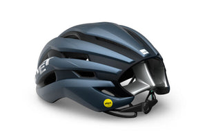 CASCO MET TRENTA MIPS CE NAVY SILVER MATT