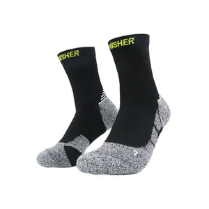 CALCETIN DE RUNNING FINISHER PRO STRIDER - CREW NEGRO